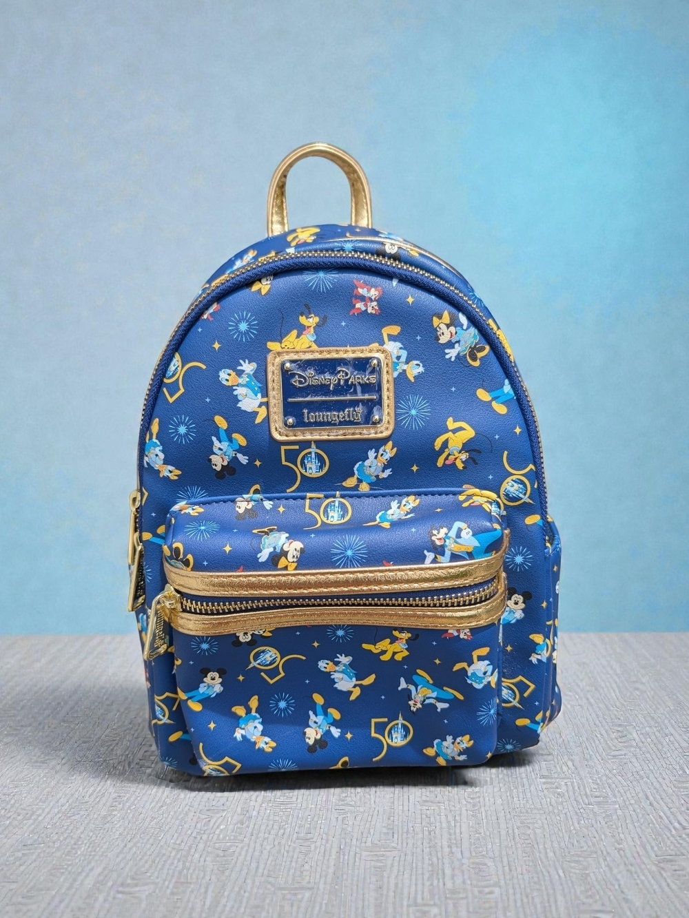 Loungefly Disney Parks Loungefly 50th Anniversary Mini Backpack (NWT)